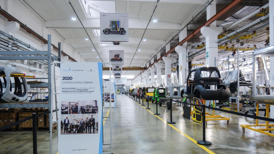 Parte la fabbrica della microcar Mole Urbana