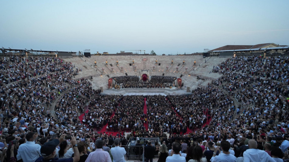 L'Arena di Verona prima nella lirica per numero spettatori