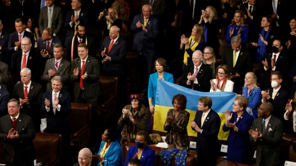 Un Congr&egrave;s am&eacute;ricain en bleu et jaune pour accueillir Zelensky