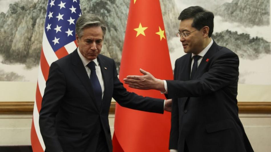 EUA e China iniciam caminho para melhorar rela&ccedil;&otilde;es durante visita de Blinken a Pequim