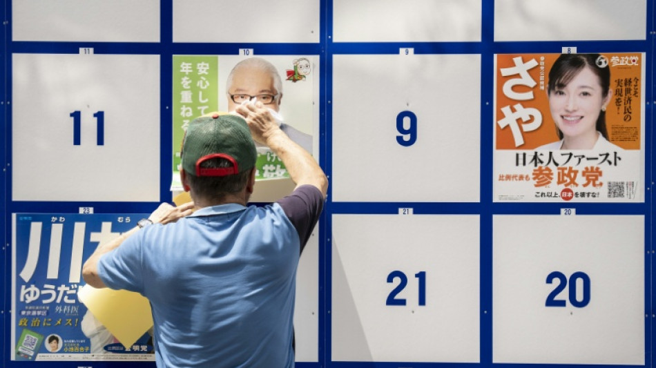 La coalición de gobierno de Japón, en dificultades ante las elecciones al Senado