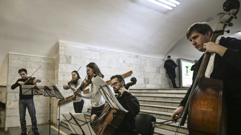 Un concierto en J&aacute;rkov, segunda ciudad de Ucrania, para "seguir viviendo" pese a la guerra