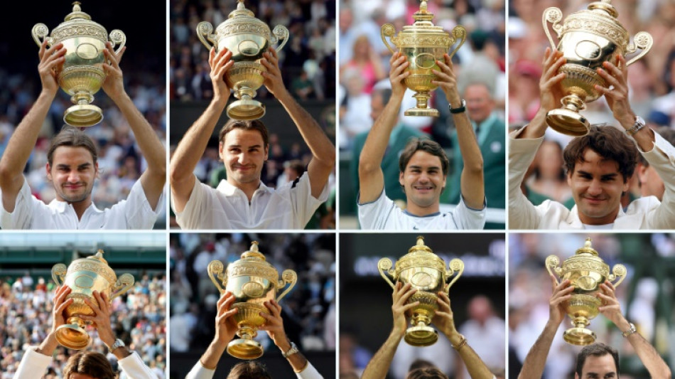 Retraite Federer: Wimbledon, le plus beau th&eacute;&acirc;tre de la l&eacute;gende