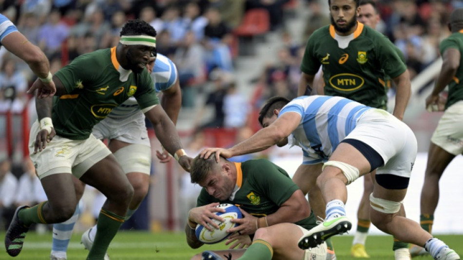 South Africa beat Argentina to top Rugby Championship