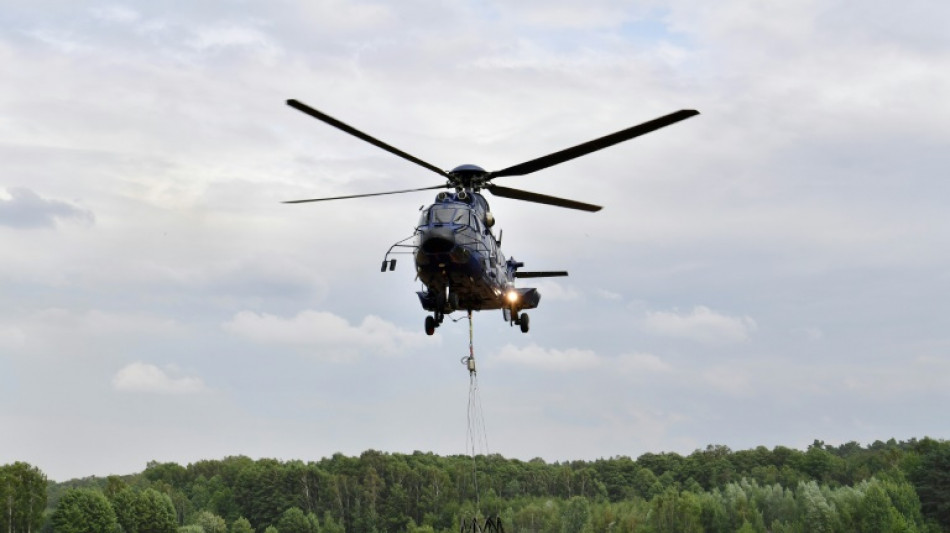 In der Gohrischheide brennt es auf rund 2100 Hektar - Feuer noch nicht gebannt