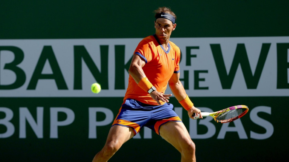 Nadal trotz Fu&szlig;problemen im Viertelfinale von Indian Wells