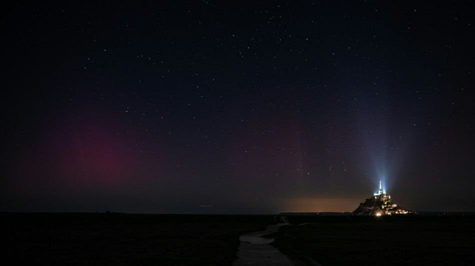 Apparition rarissime d'aurores bor&eacute;ales en France