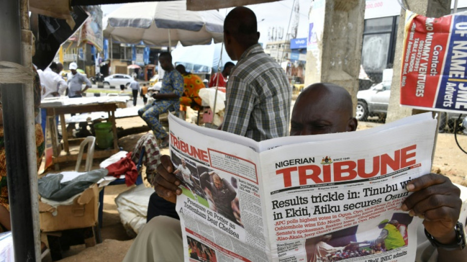 Pr&eacute;sidentielle au Nigeria: l&eacute;g&egrave;re avance pour Tinubu, l'opposition crie &agrave; la manipulation 