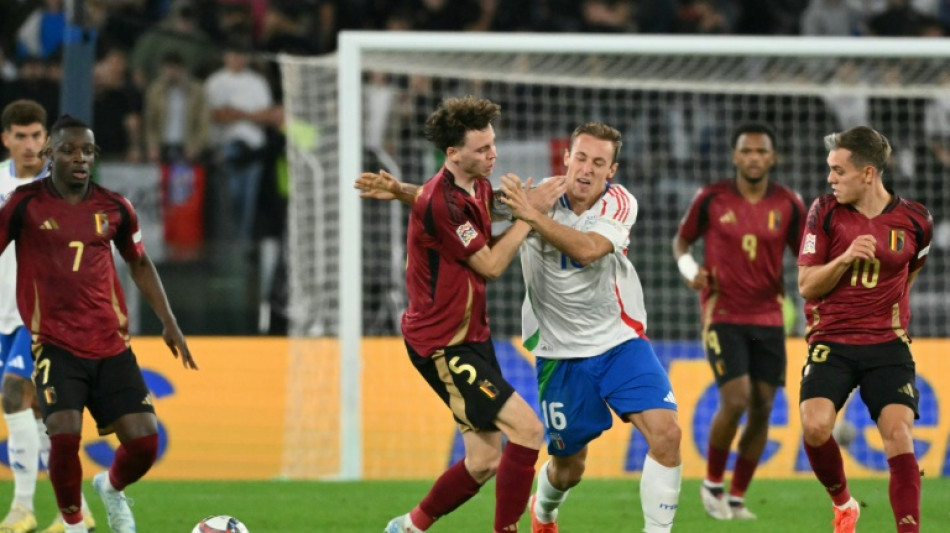It&aacute;lia tem Pellegrini expulso e cede empate contra B&eacute;lgica (2-2) na Liga das Na&ccedil;&otilde;es