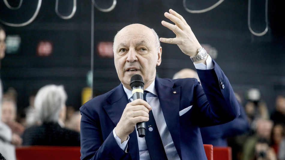 Inter: Marotta 'mi manca solo la Champions, vincerla un sogno'