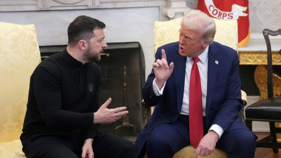 Stocks mixed ahead of Trump-Zelensky talks