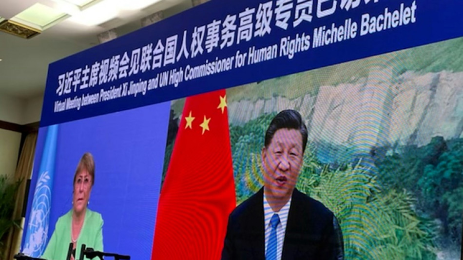 Droits de l'Homme: Xi Jinping d&eacute;fend le bilan de la Chine devant Bachelet