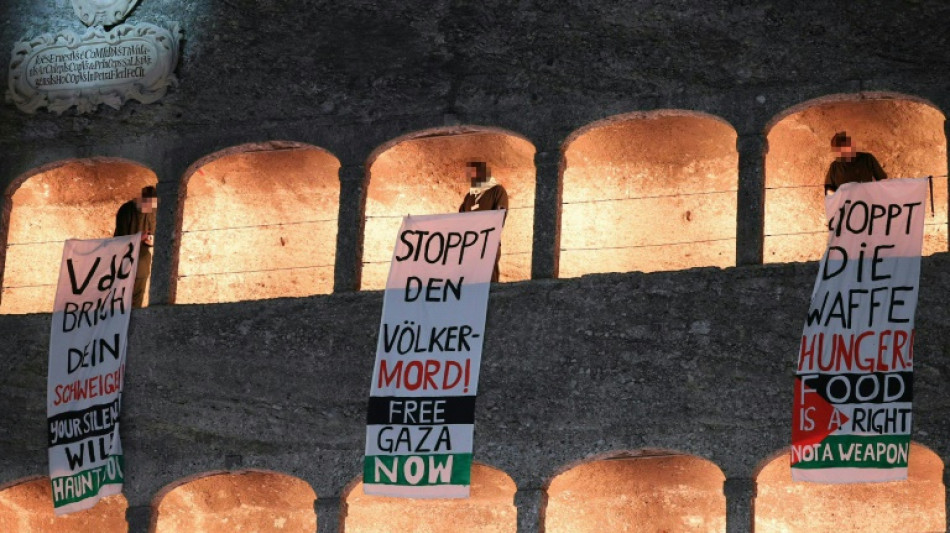 Festnahmen nach pro-palästinensischer Aktion bei Eröffnung der Salzburger Festspiele