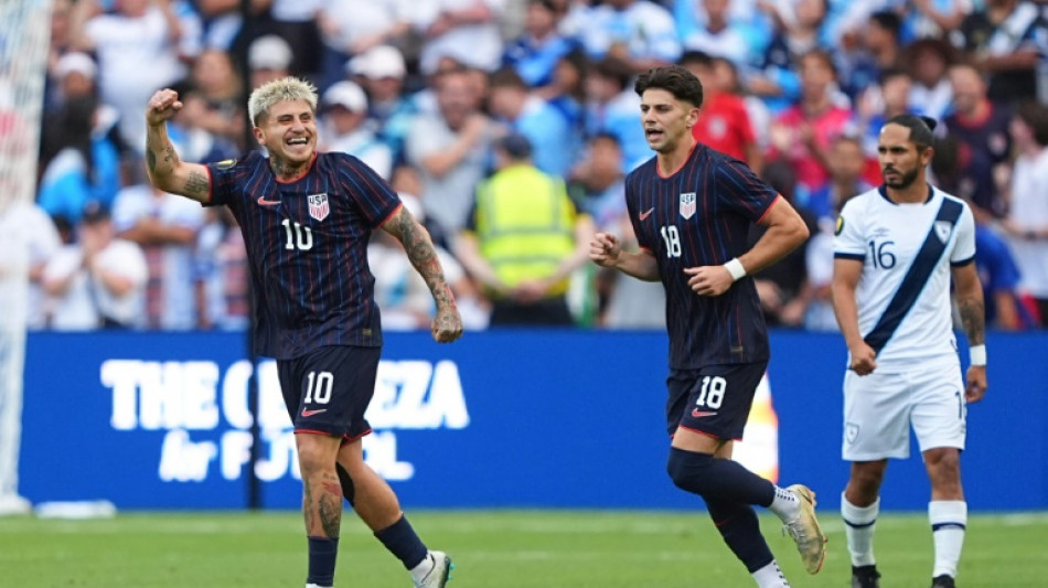 EUA vence Guatemala (2-1) e vai à final da Copa Ouro