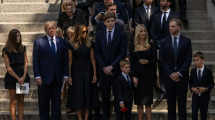 La famille Trump fait ses adieux &agrave; Ivana lors de fun&eacute;railles &agrave; New York