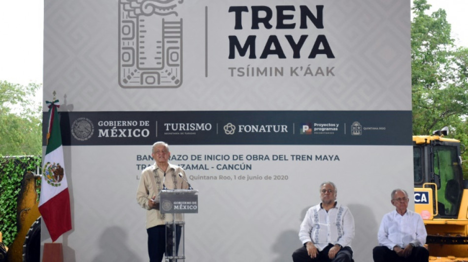 Juez suspende construcci&oacute;n de un pol&eacute;mico tramo del Tren Maya en M&eacute;xico
