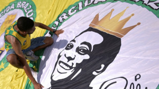 Les Br&eacute;siliens, &eacute;mus, rendent un ultime hommage au "Roi" Pel&eacute;