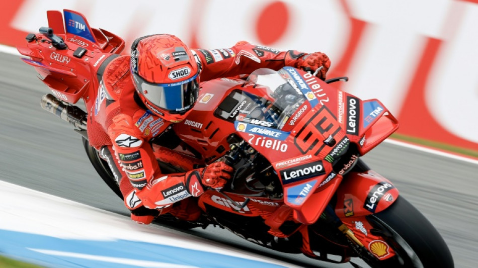 Relieved Marc Marquez surges to Dutch MotoGP sprint win