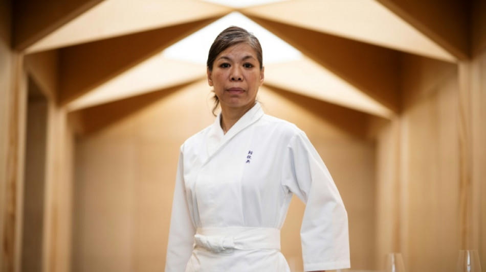 La primera chef de sushis con una estrella Michelin, una mujer de palabra
