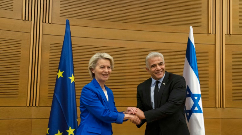 Deux dirigeants europ&eacute;ens discutent en Isra&euml;l &eacute;nergie et Ukraine