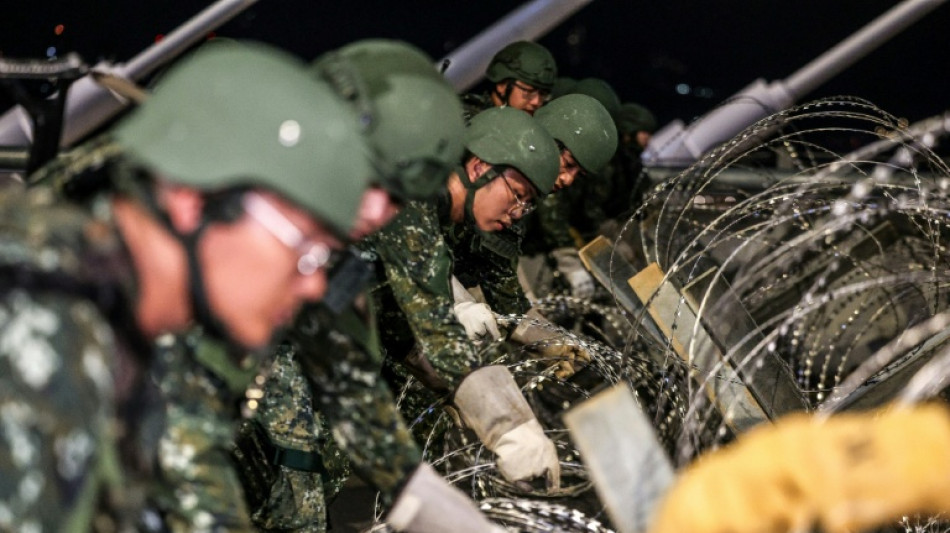 Taiwan blocks key bridge in drill for potential Chinese invasion