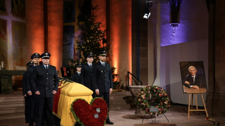 Sch&auml;uble in Offenburg beigesetzt - Merz in Trauerrede: "Du hast Gro&szlig;es geleistet"