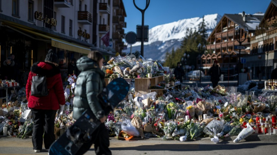 Gedenkfeier f&uuml;r Opfer von Brandkatastrophe in Schweizer Skiort