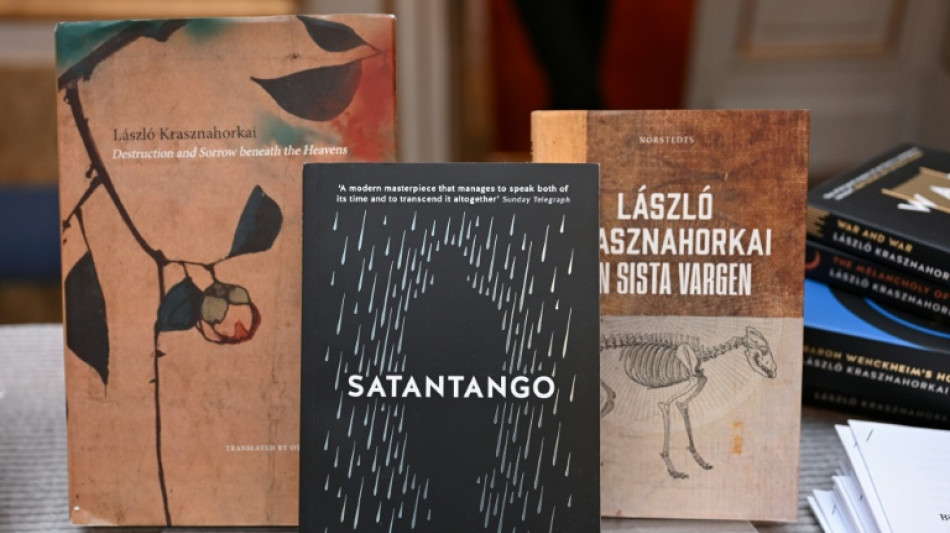 Hungary's 'master of the apocalypse' Krasznahorkai wins literature Nobel