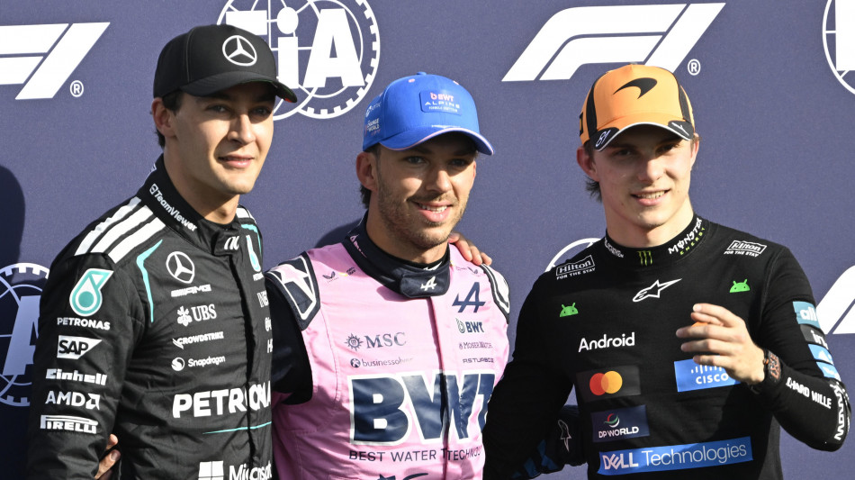 F1: Piastri penalizzato 3 posizioni, due Ferrari salgono in seconda fila