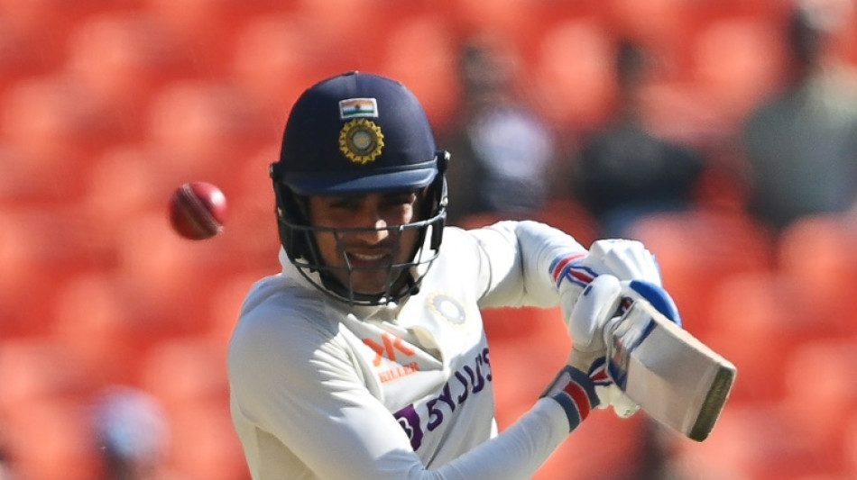 'Even' game as Gill ton powers India's reply but Australia still ahead