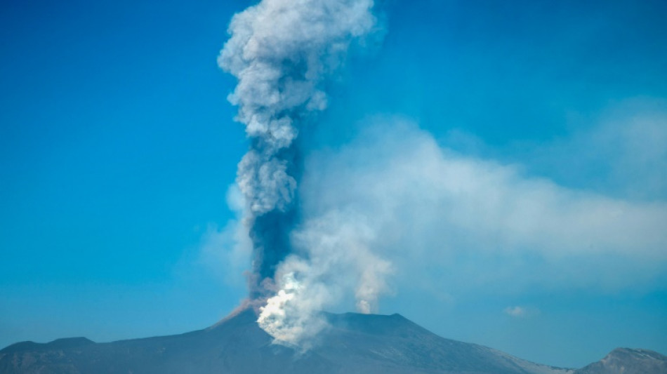 Italie: l'Etna crache des cendres, l'a&eacute;roport de Catane ferme