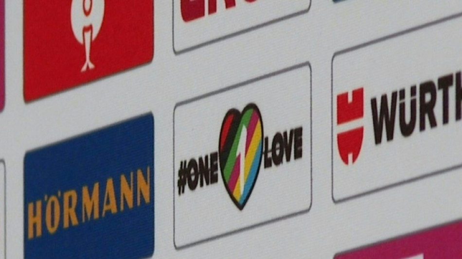 Pressekonferenzen der DFB-Elf in Katar finden k&uuml;nftig vor "One Love"-Logo statt