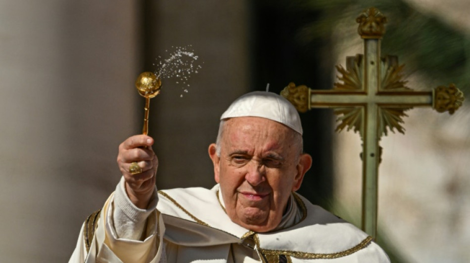 Papst Franziskus fordert Friedensl&ouml;sungen f&uuml;r blutige Konflikte auf der Welt 