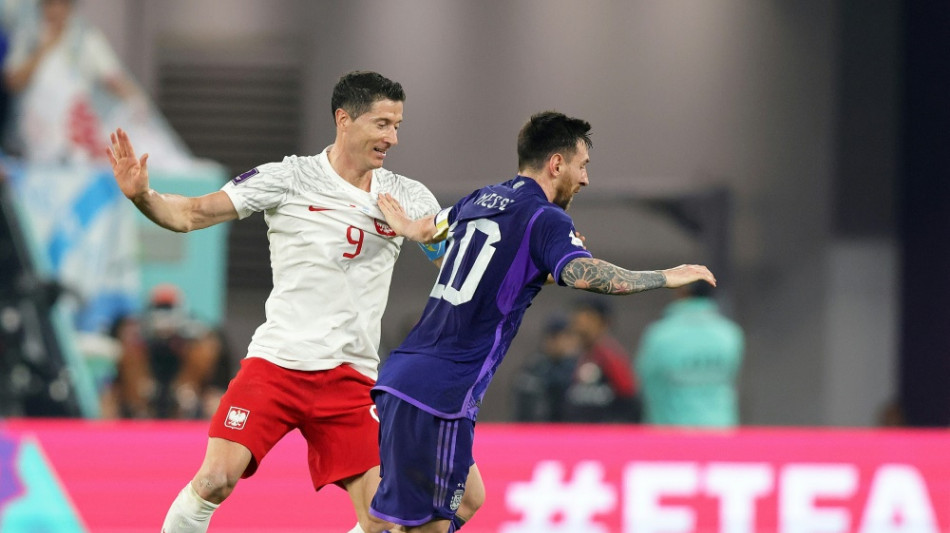 Argentinien schl&auml;gt Polen - auch Lewandowski und Co. weiter