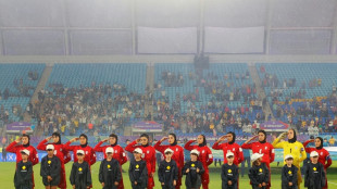 Iran sing national anthem before bowing out of Women's Asian Cup
