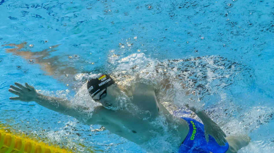 Schwimmen: M&auml;rtens krault zu WM-Silber
