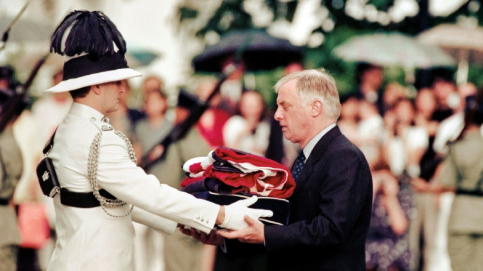 Patten zieht 25 Jahre nach &Uuml;bergabe von Hongkong an China bittere Bilanz