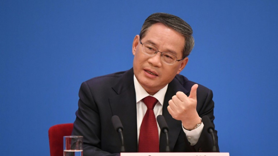 Chinas Regierungschef sieht Erreichen von Wachstumsziel als "nicht einfach" an