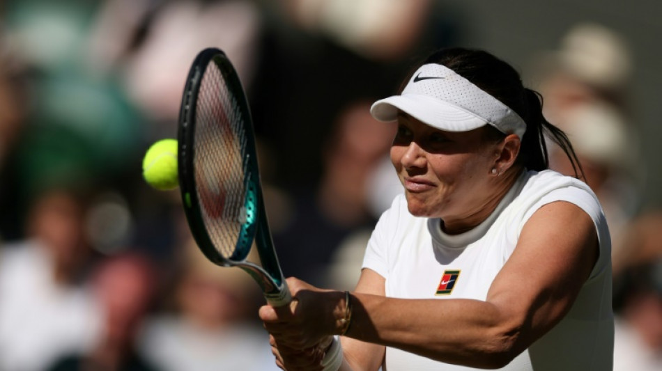 Anisimova into first Wimbledon semi-final as former teen star returns to spotlight