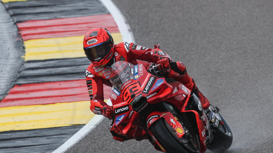 MotoGp: Marc Marquez vince in Germania,2o Alex, 3o Bagnaia