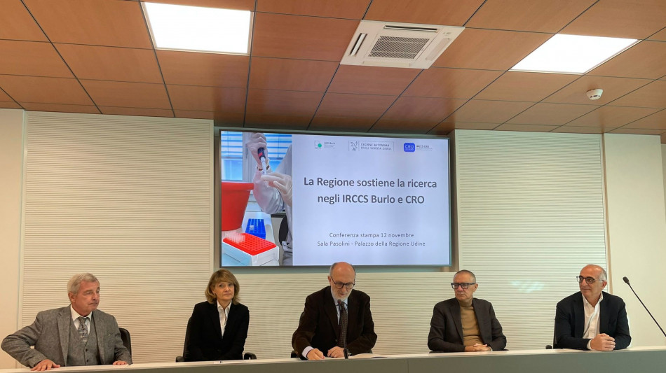 Sanit, Fvg investe 5,1milioni in stabilizzazione ricerca