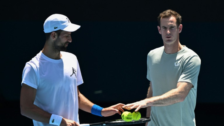 Tennis: Djokovic entra&icirc;n&eacute; par Andy Murray, c'est (d&eacute;j&agrave;) fini
