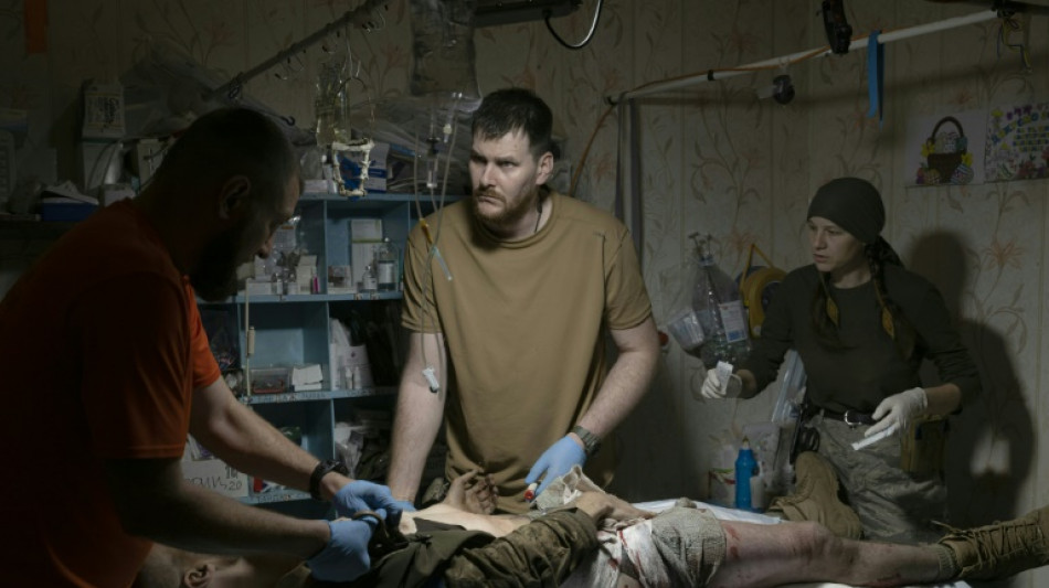 Le sang et la peur: avec des m&eacute;decins militaires pr&egrave;s de Bakhmout