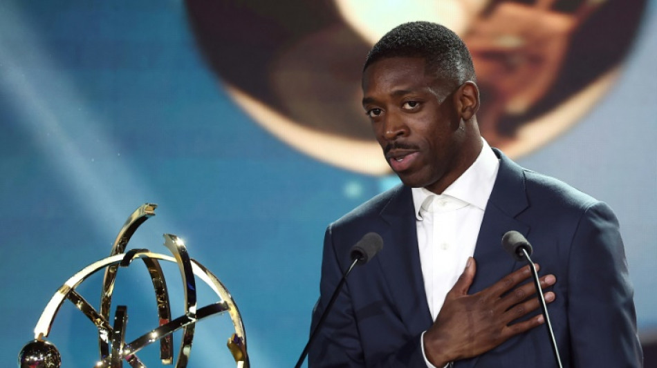Troph&eacute;es UNFP: le sacre de Demb&eacute;l&eacute; qui peut r&ecirc;ver encore plus grand