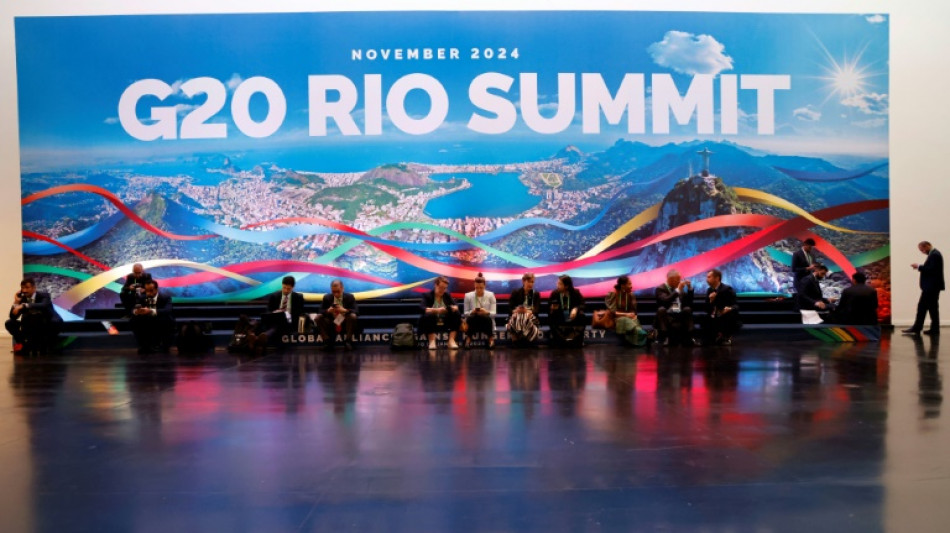 Las tres escenas del primer d&iacute;a del G20 en R&iacute;o