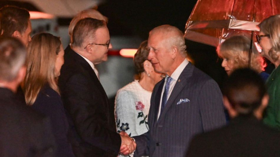 Carlos III llega a Australia en su primer gran viaje tras su c&aacute;ncer