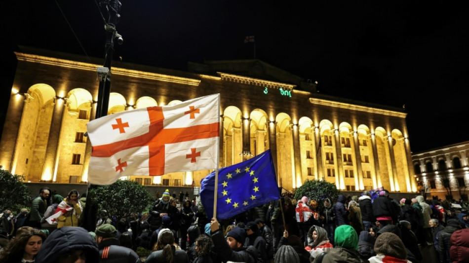 Crise en G&eacute;orgie: plus de 40 arrestations lors d'une manifestation pro-UE