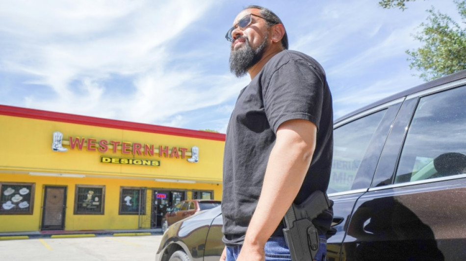 David, elector texano, votar&aacute; para proteger el derecho a portar armas en EEUU
