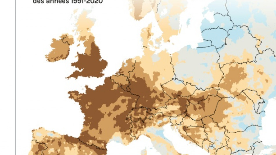Chaleur record en Europe de l'Ouest pour le d&eacute;but de l'&eacute;t&eacute; 2026