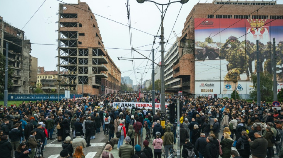 Hunderte demonstrieren in Belgrad gegen Bauprojekt von Trump-Schwiegersohn